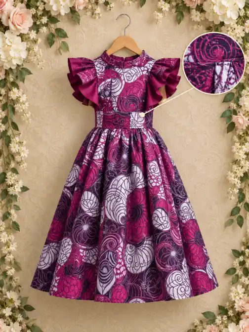 Hanging product in a floral boutique setup with a circular close-up showing the product’s original texture and material detail.